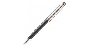 Ручка шариковая Parker Sonnet SE18 K541 (2054829) Grey PGT M черные чернила подар.кор.