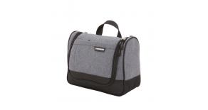 Несессер WENGER  «TOILETRY KIT», серый, ткань Grey Heather/полиэстер 600D PU, 27 x 11 x 20 см