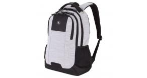 Рюкзак WENGER 15'', светло-серый, ткань Grey Heather/М2 добби, 34,3x17,8x47 см, 26 л