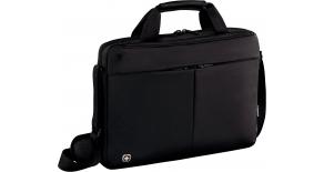 Портфель для ноутбука 14'' WENGER, черный, нейлон / ПВХ, 39 x 8 x 26 см, 5 л
