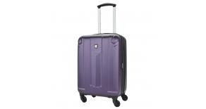 Чемодан WENGER ZURICH III, фиолетовый, АБС-пластик, 35,5x23x48 см, 34 л
