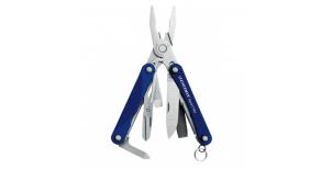 Мультитул Leatherman Squirt PS4 (831230) 9функций синий подар.коробка