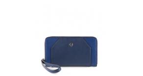 Кошелек женский Piquadro Muse (AC4332MUSR/BLU) синий натур.кожа