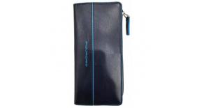 Портмоне Piquadro Blue Square  (AS458B2/BLU2) синий натур.кожа