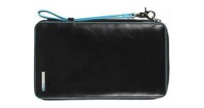 Мультипортмоне Piquadro Blue Square  (AS576B2R/N) черный натур.кожа
