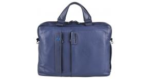 Сумка Piquadro Pulse (CA1903P15/BLU3) синий натур.кожа