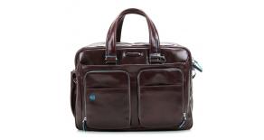 Сумка Piquadro Blue Square  (CA2765B2/MO) коричневый натур.кожа