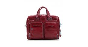 Сумка Piquadro Blue Square  (CA2849B2/R) красный натур.кожа
