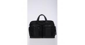 Сумка Piquadro Brief (CA4441BR/N) черный натур.кожа/ткань