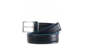 Ремень мужской Piquadro Blue Square  (CU4207B2/BLU2) синий натур.кожа