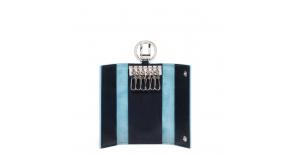 Ключница Piquadro Blue Square  (PC1397B2/BLU2) синий натур.кожа