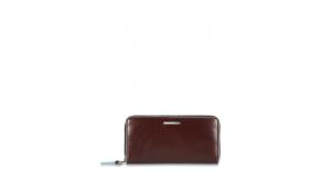 Кошелек женский Piquadro Blue Square  (PD3229B2/MO) коричневый натур.кожа