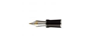 Перо  Parker Duofold International 18K Solid Gold Platinum Plated ( PDI18SGPP-M)