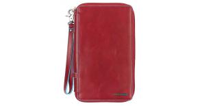 Мультипортмоне Piquadro Blue Square  (PP3246B2/R) красный натур.кожа