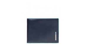 Кошелек мужской Piquadro Blue Square  (PU1239B2R/BLU2) синий натур.кожа