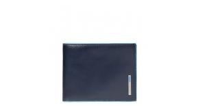 Кошелек мужской Piquadro Blue Square  (PU1241B2R/BLU2) синий натур.кожа