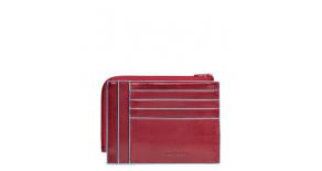 Чехол для кредитных карт Piquadro Blue Square  (PU1243B2R/R) красный