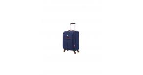 Чемодан WENGER AROSA, синий, полиэстер 750x750D добби, 35 x 21 x 58 см, 30 л