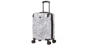 Чемодан WENGER CASCADE, белый с принтом, АБС-пластик, 35 x 23 x 49 см, 39 л
