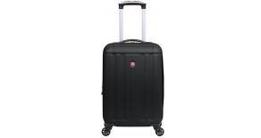 Чемодан WENGER USTER, черный, АБС-пластик, 34 x 22,5 x 49 см, 37 л