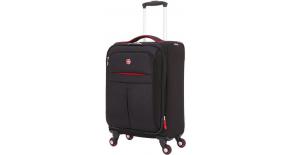 Чемодан WENGER AROSA, черный, полиэстер 750x750D добби, 35 x 21 x 58 см, 30 л