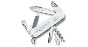 0.3804.77 Нож складной Victorinox Sportsman White Christmas Special Edition 2018, 91 мм 0.3804.77