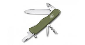 Нож Victorinox Picknicker, 111 мм, 11 функций, зеленый 0.8353.4R