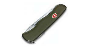 Нож Victorinox Forester, 111 мм, 12 функций, зеленый 0.8363.4R