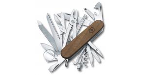 Нож Victorinox SwissChamp Wood, 91мм, 29 функций, дерево 1.6791.63