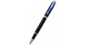 Ручка роллер Parker IM SE T320 (2073477) Blue origin F черные чернила подар.кор.