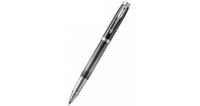 Ручка роллер Parker IM Premium SE T325 (2074145) Metallic Pursuit F черные чернила подар.кор.