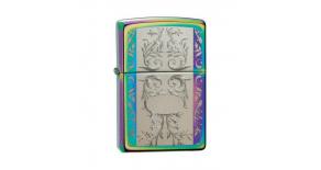 Зажигалка ZIPPO Filigree с покрытием Spectrum™, латунь/сталь, разноцветная, глянцевая, 36x12x56 мм