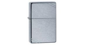 Зажигалка ZIPPO Replica™ с покрытием Street Chrome™, латунь/сталь, серебристая, матовая, 36x12x56 мм
