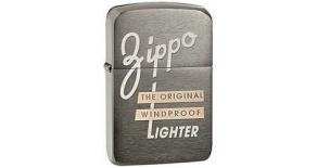 Зажигалка ZIPPO Original, латунь с покрытием 1941 Replica™ Black Ice, серый, матовая, 36х12x56 мм