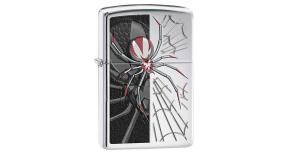 Зажигалка ZIPPO Classic с покрытием High Polish Chrome, латунь/сталь, серебристая, 36x12x56 мм
