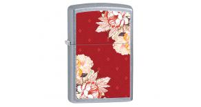 Зажигалка ZIPPO Classic с покрытием Street Chrome™, латунь/сталь, серебристая, матовая, 36x12x56 мм