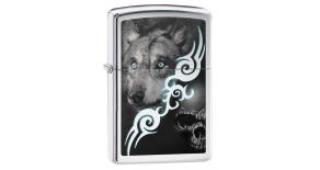 Зажигалка ZIPPO Classic с покрытием High Polish Chrome, латунь/сталь, серебристая, 36x12x56 мм