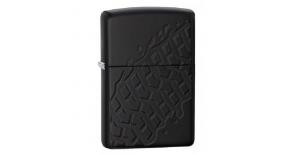 Зажигалка ZIPPO Armor™ с покрытием Black Matte, латунь/сталь, чёрная, матовая, 36x12x56 мм