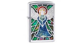 Зажигалка ZIPPO Classic с покрытием High Polish Chrome, латунь/сталь, серебристая, 36x12x56 мм