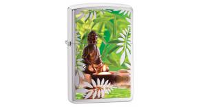 Зажигалка ZIPPO Classic с покрытием High Polish Chrome, латунь/сталь, серебристая, 36x12x56 мм