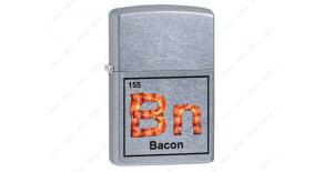 Зажигалка ZIPPO Classic с покрытием Street Chrome™, латунь/сталь, серебристая, матовая, 36x12x56 мм