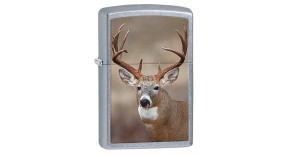 Зажигалка ZIPPO Classic с покрытием Street Chrome™, латунь/сталь, серебристая, матовая, 36x12x56 мм