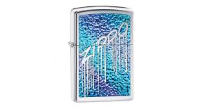 Зажигалка ZIPPO Classic с покрытием High Polish Chrome, латунь/сталь, серебристая, 36x12x56 мм