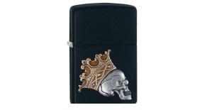Зажигалка ZIPPO Classic с покрытием Black Matte, латунь/сталь, чёрная, матовая, 36x12x56 мм