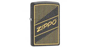 Зажигалка ZIPPO 211 Vintage Zippo с покрытием Iron Stone™, латунь/сталь, серая, матовая, 36x12x56 мм