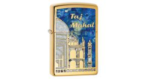 Зажигалка ZIPPO Classic с покрытием High Polish Brass, латунь/сталь, золотистая, 36x12x56 мм