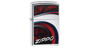 Зажигалка ZIPPO Classic с покрытием High Polish Chrome, латунь/сталь, серебристая, 36x12x56 мм