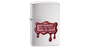 Зажигалка ZIPPO Classic с покрытием Brushed Chrome, латунь/сталь, серебристая, матовая, 36x12x56 мм