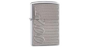 Зажигалка ZIPPO James Bond с покрытием High Polish Chrome, латунь/сталь, серебристая, 36x12x56 мм