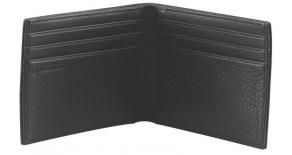 30164001  Портмоне VICTORINOX Altius 3.0 Moritz, чёрное, натуральная тиснёная кожа наппа, 11x1x8 см